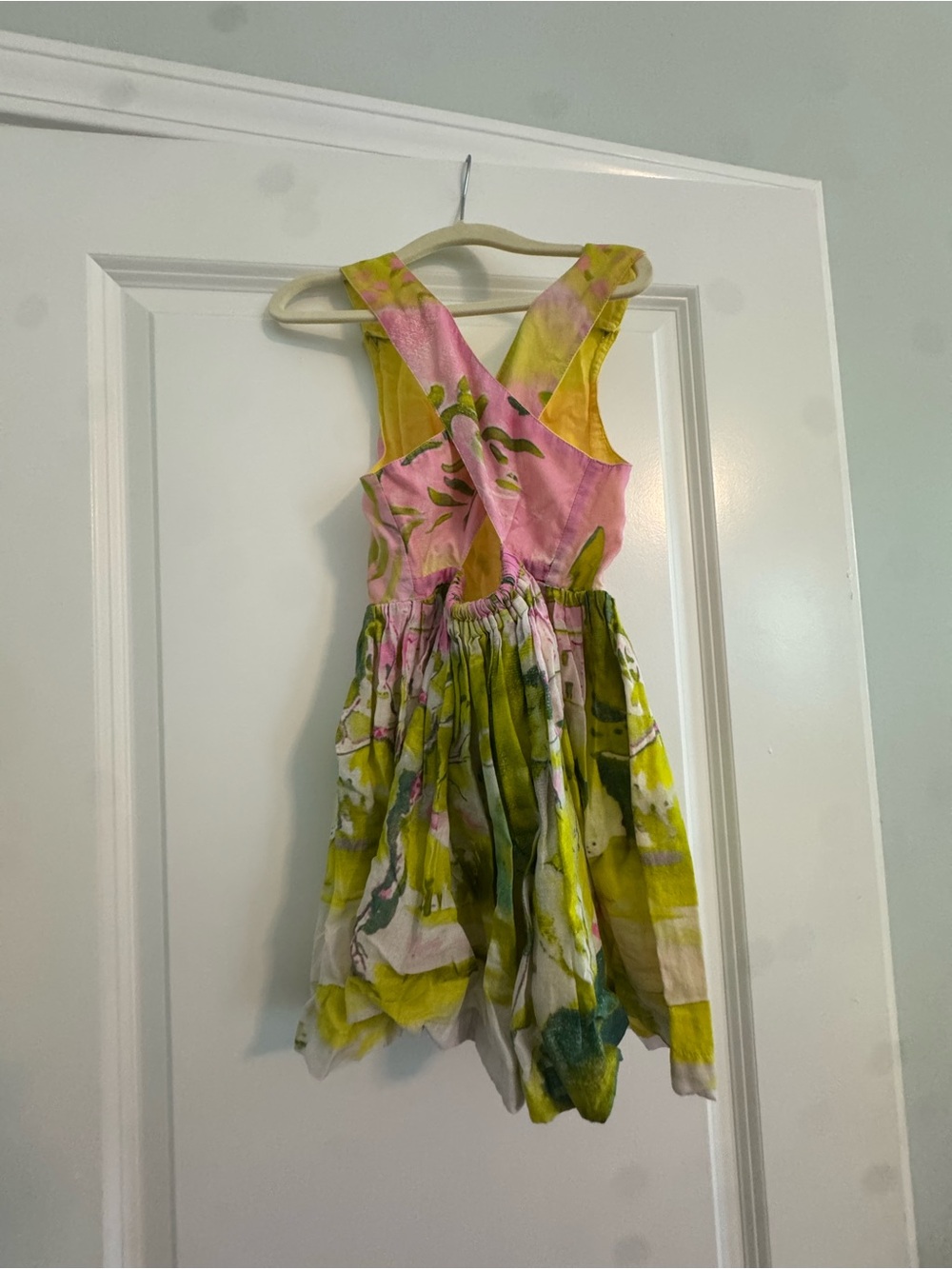 Hunter Bell size 3/4 criss cross back dress